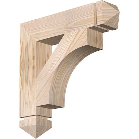 Westlake Arts & Crafts Smooth Bracket, Douglas Fir, 3 1/2W X 18D X 18H